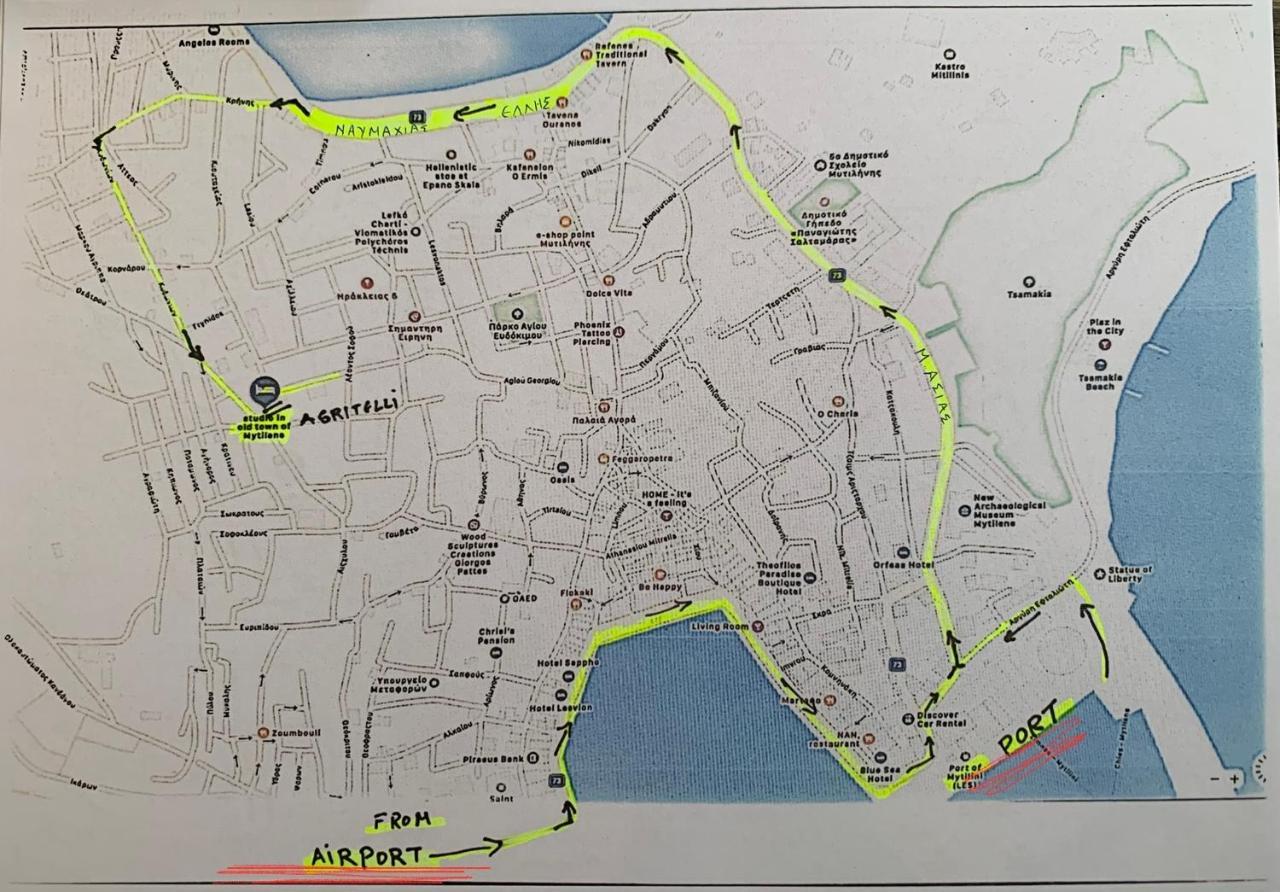 Studio In Old Town Of Mytilene Διαμέρισμα Εξωτερικό φωτογραφία